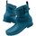 Zapatos Mujer Botas de agua Hunter Original Briker Azul turquesa