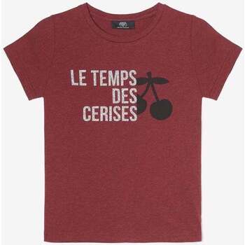 textil Niña Tops y Camisetas Le Temps des Cerises Camiseta NASTIAGI Rojo