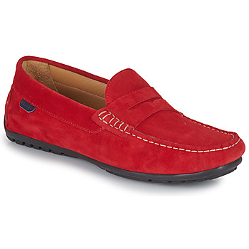 Zapatos Hombre Mocasín Pellet CADOR Rojo