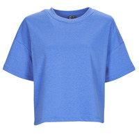 textil Mujer Camisetas manga corta Pieces PCCHILLI SUMMER 2/4 LOOSE SWEAT Azul
