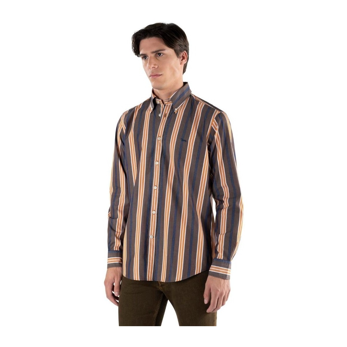 textil Hombre Camisas manga larga Harmont & Blaine CRI011012048B Marrón