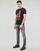 textil Hombre Camisetas manga corta Diesel T-DIEGOR-K54 Negro / Rojo