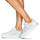 Zapatos Mujer Zapatillas bajas Guess GIAA5 Blanco / Plata