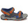 Zapatos Niño Sandalias de deporte Kickers KIWI Azul / Naranja