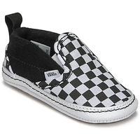 Zapatos Niños Slip on Vans IN SLIP-ON V CRIB Negro / Blanco