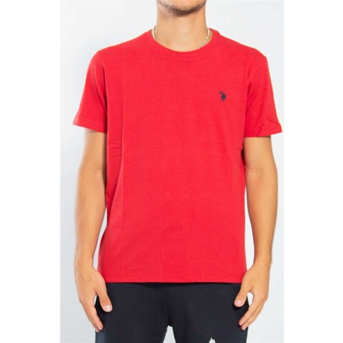 textil Hombre Camisetas manga corta U.S Polo Assn. MICK 49351 EH33 Rojo
