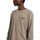 textil Hombre Tops y Camisetas Edwin Hanadorobo V Long Sleeve - Aloe Beige