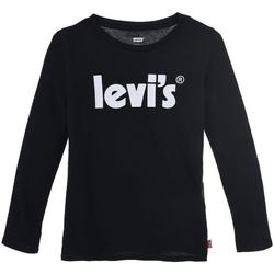 textil Niña Camisetas manga corta Levi's 4EG551-023 Negro