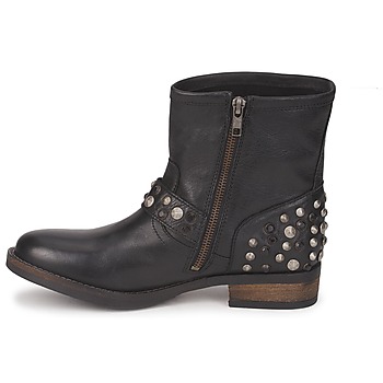 Pieces ISADORA LEATHER BOOT Negro