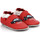 Zapatos Niño Pantuflas para bebé Robeez Classicar Rojo