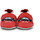 Zapatos Niño Pantuflas para bebé Robeez Classicar Rojo