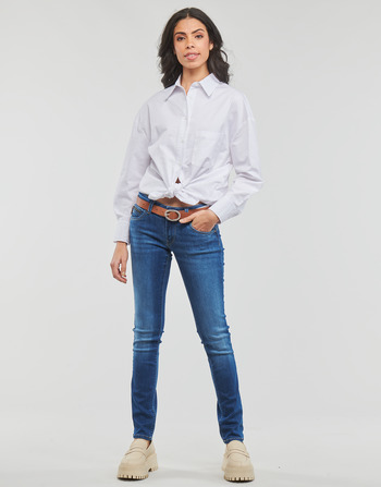 textil Mujer Vaqueros rectos Pepe jeans NEW BROOKE Azul