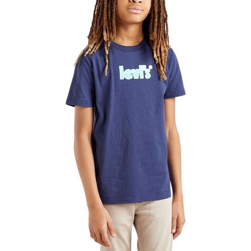 textil Niño Tops y Camisetas Levi's LVB SHORT SLEEVE GRAPHIC TEE Azul
