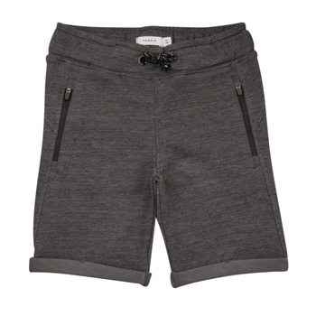 textil Niño Shorts / Bermudas Name it NKMSCOTTT SWE LONG SHORTS Gris