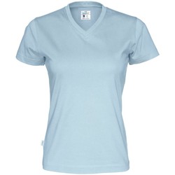 textil Mujer Camisetas manga larga Cottover UB229 Azul