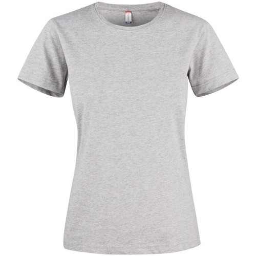 textil Mujer Camisetas manga larga C-Clique Premium Gris