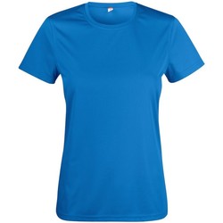 textil Mujer Camisetas manga larga C-Clique Basic Active Azul