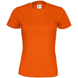textil Mujer Camisetas manga larga Cottover UB283 Naranja