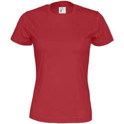 textil Mujer Camisetas manga larga Cottover UB283 Rojo
