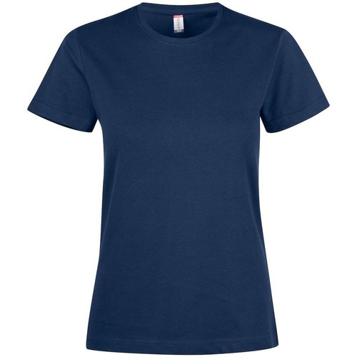 textil Mujer Camisetas manga larga C-Clique Premium Azul