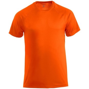textil Hombre Camisetas manga larga C-Clique Premium Naranja