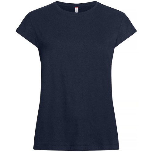 textil Mujer Camisetas manga larga C-Clique Fashion Azul