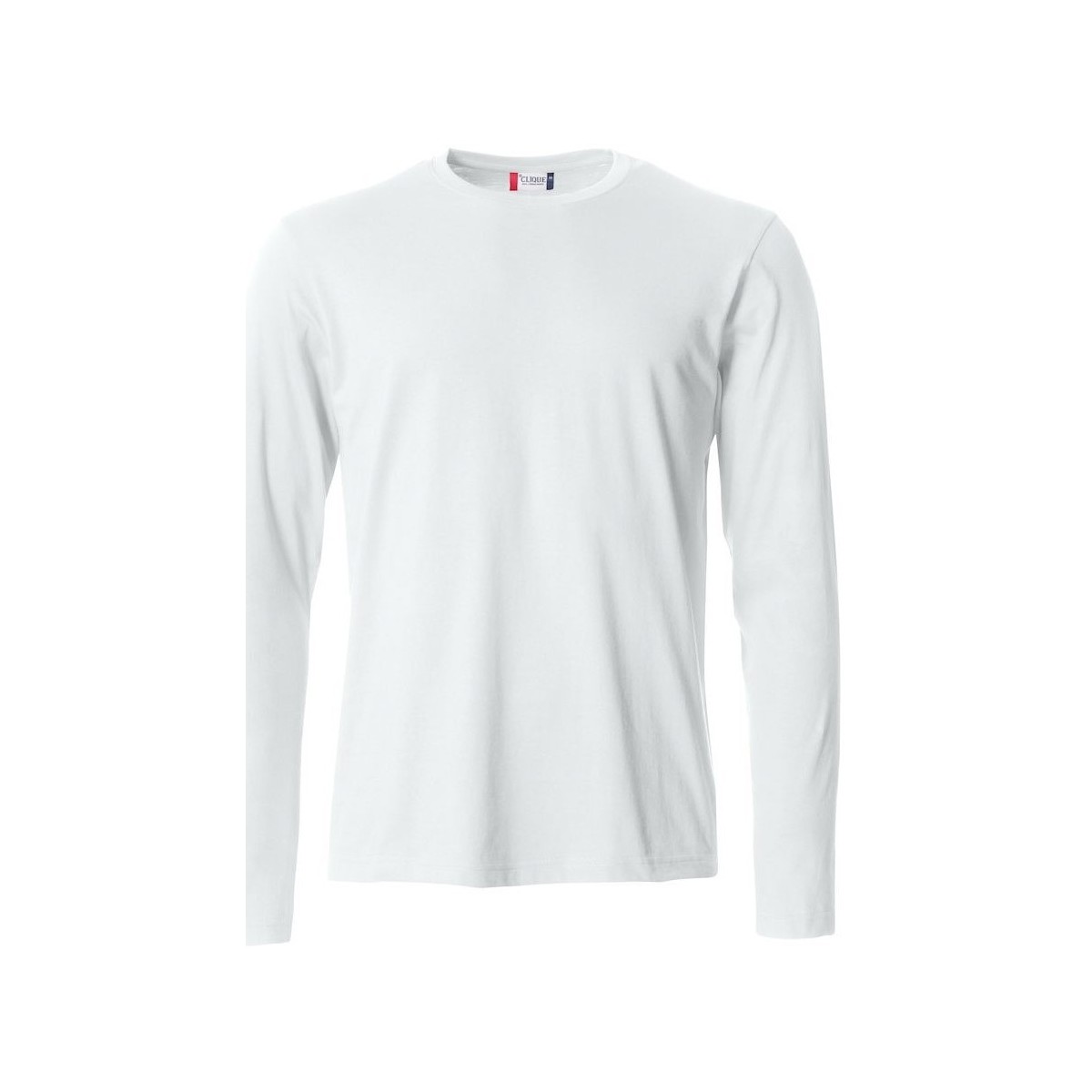 textil Hombre Camisetas manga larga C-Clique Basic Blanco