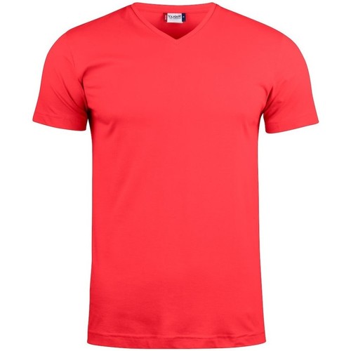textil Camisetas manga larga C-Clique Basic Rojo