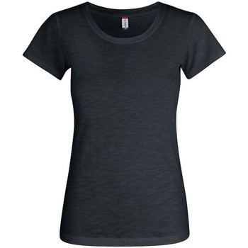 textil Mujer Camisetas manga larga C-Clique UB379 Negro