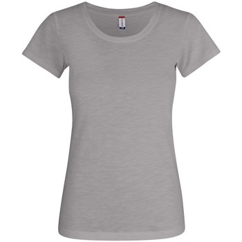 textil Mujer Camisetas manga larga C-Clique UB379 Gris