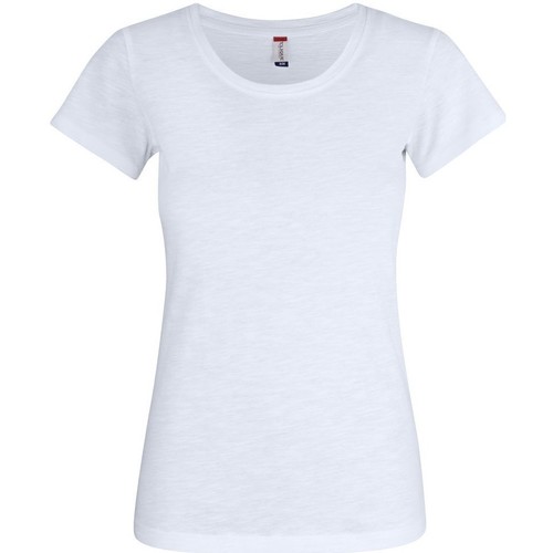 textil Mujer Camisetas manga larga C-Clique UB379 Blanco