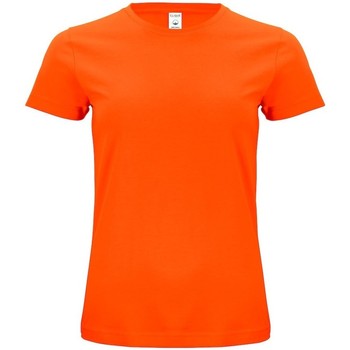 textil Mujer Camisetas manga larga C-Clique  Naranja