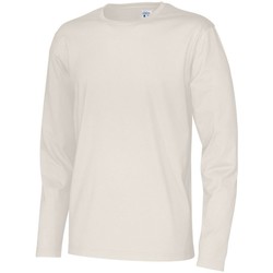 textil Hombre Camisetas manga larga Cottover UB443 Blanco