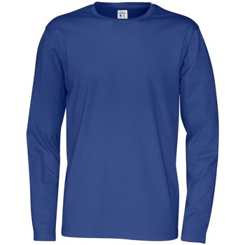 textil Hombre Camisetas manga larga Cottover  Azul