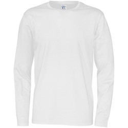 textil Hombre Camisetas manga larga Cottover UB443 Blanco