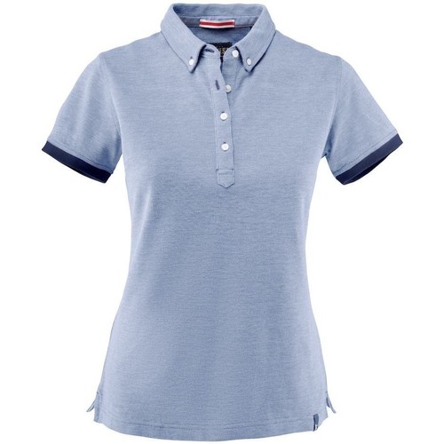 textil Mujer Tops y Camisetas James Harvest Larkford Azul