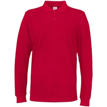 textil Hombre Camisetas manga larga Cottover  Rojo