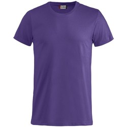 textil Hombre Camisetas manga larga C-Clique Basic Violeta