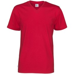 textil Hombre Camisetas manga larga Cottover UB680 Rojo