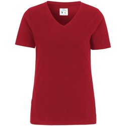 textil Mujer Camisetas manga larga Cottover UB685 Rojo