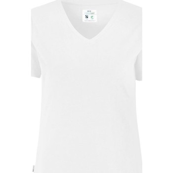 textil Mujer Camisetas manga larga Cottover  Blanco