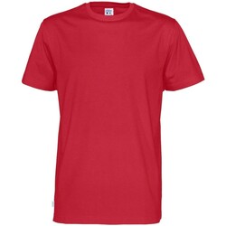 textil Hombre Camisetas manga larga Cottover UB690 Rojo