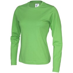 textil Mujer Camisetas manga larga Cottover UB691 Verde