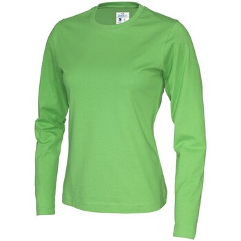 textil Mujer Camisetas manga larga Cottover  Verde
