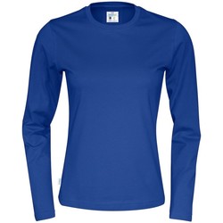 textil Mujer Camisetas manga larga Cottover UB691 Azul