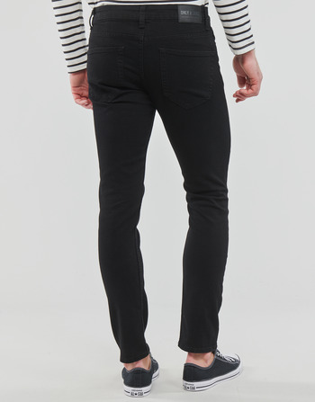 Only & Sons  ONSLOOM BLACK 4324 JEANS VD Negro