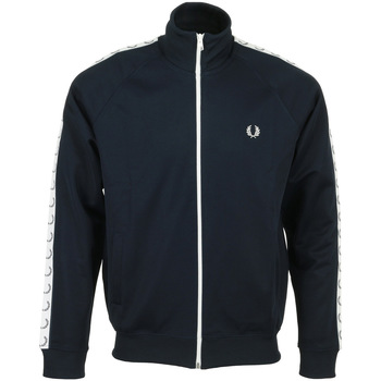 Fred Perry Taped Track Jacket Azul