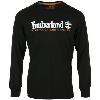 textil Hombre Camisetas manga corta Timberland Yc New Core Ls Tee Negro
