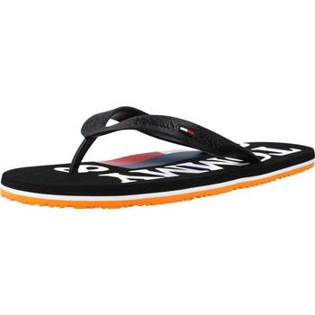 Zapatos Hombre Chanclas Tommy Jeans RUBBER THONG BEACH Negro