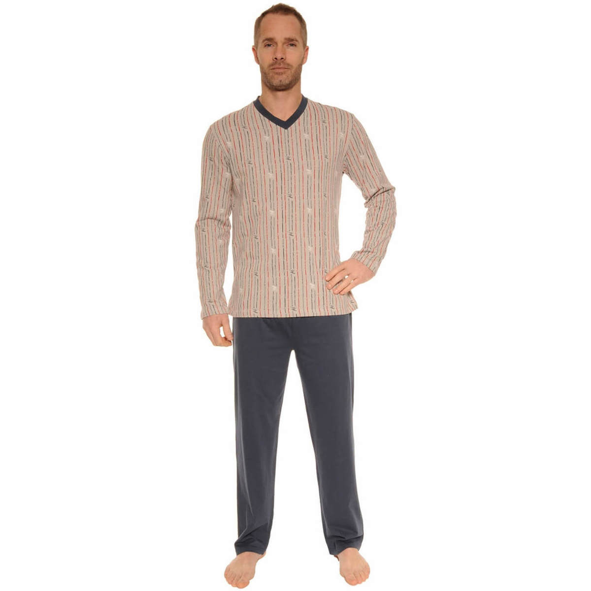 textil Hombre Pijama Christian Cane BORNAN Beige
